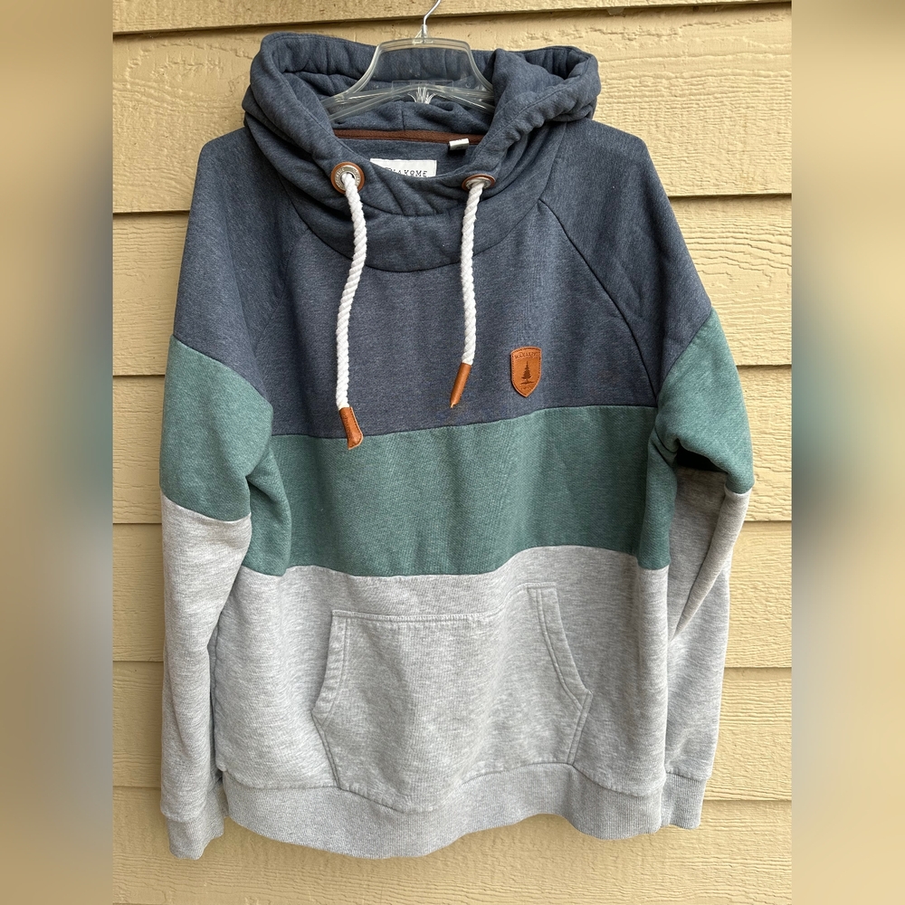 Wanakoke Men's Colorblock Hoodie